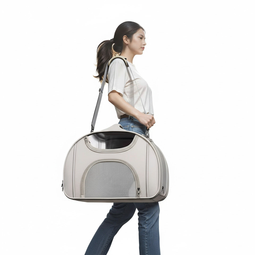 UPawsion Pet Carrier - Cream