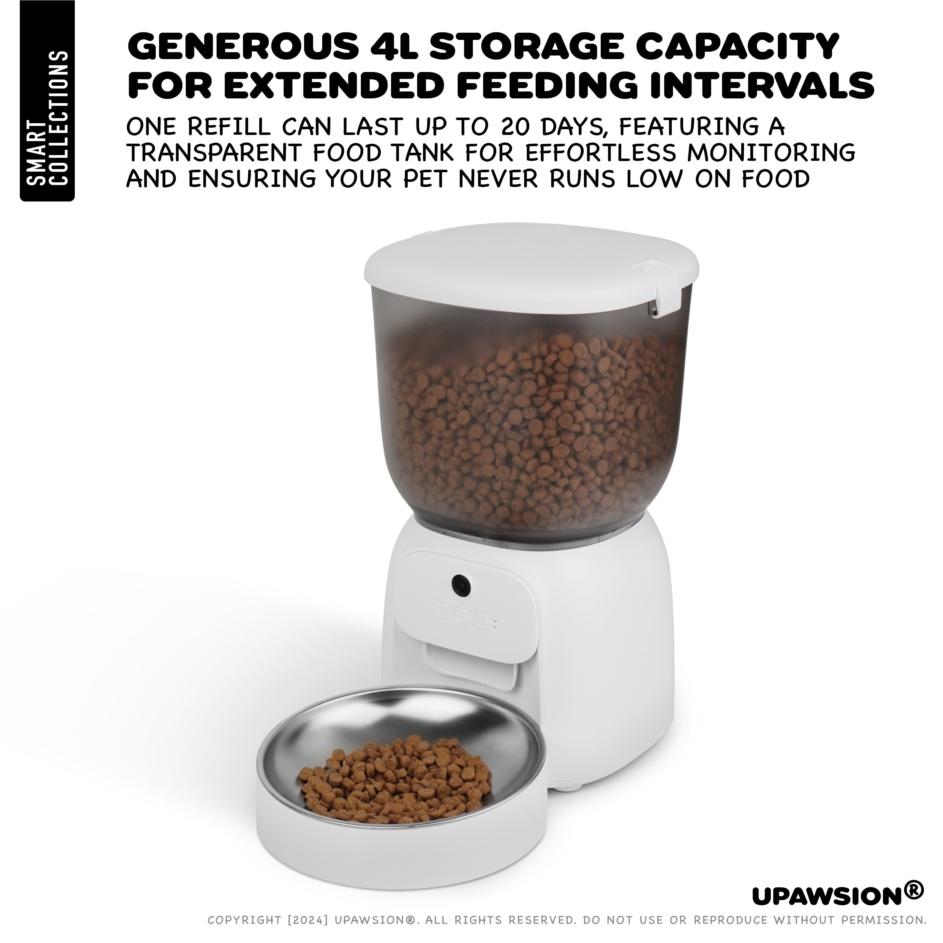 Smart Automatic Pet Feeder - UPawsion Smart Feeder