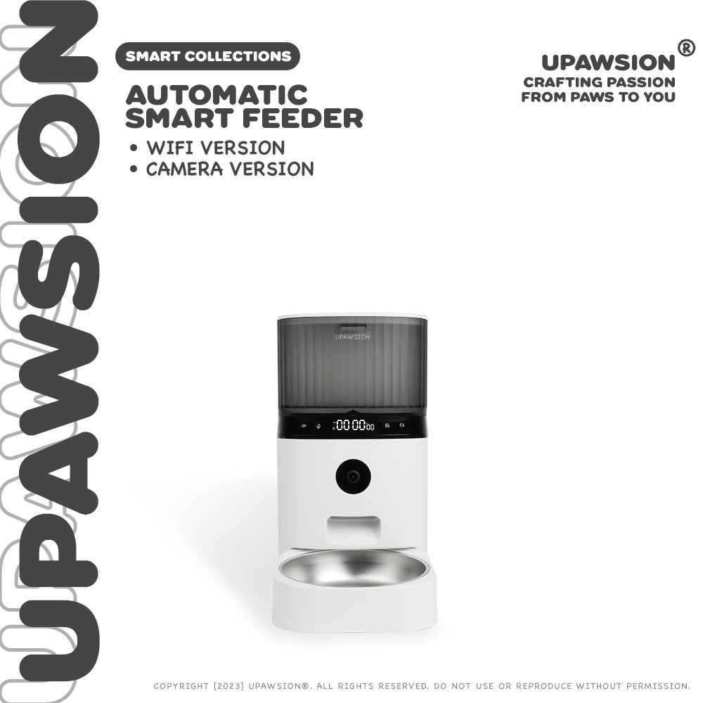 Smart Automatic Pet Feeder - UPawsion Vertical Feeder