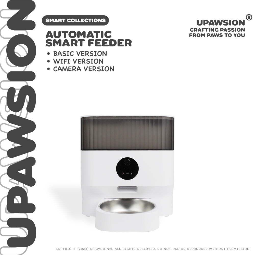 Smart Automatic Pet Feeder - UPawsion Horizontal Feeder