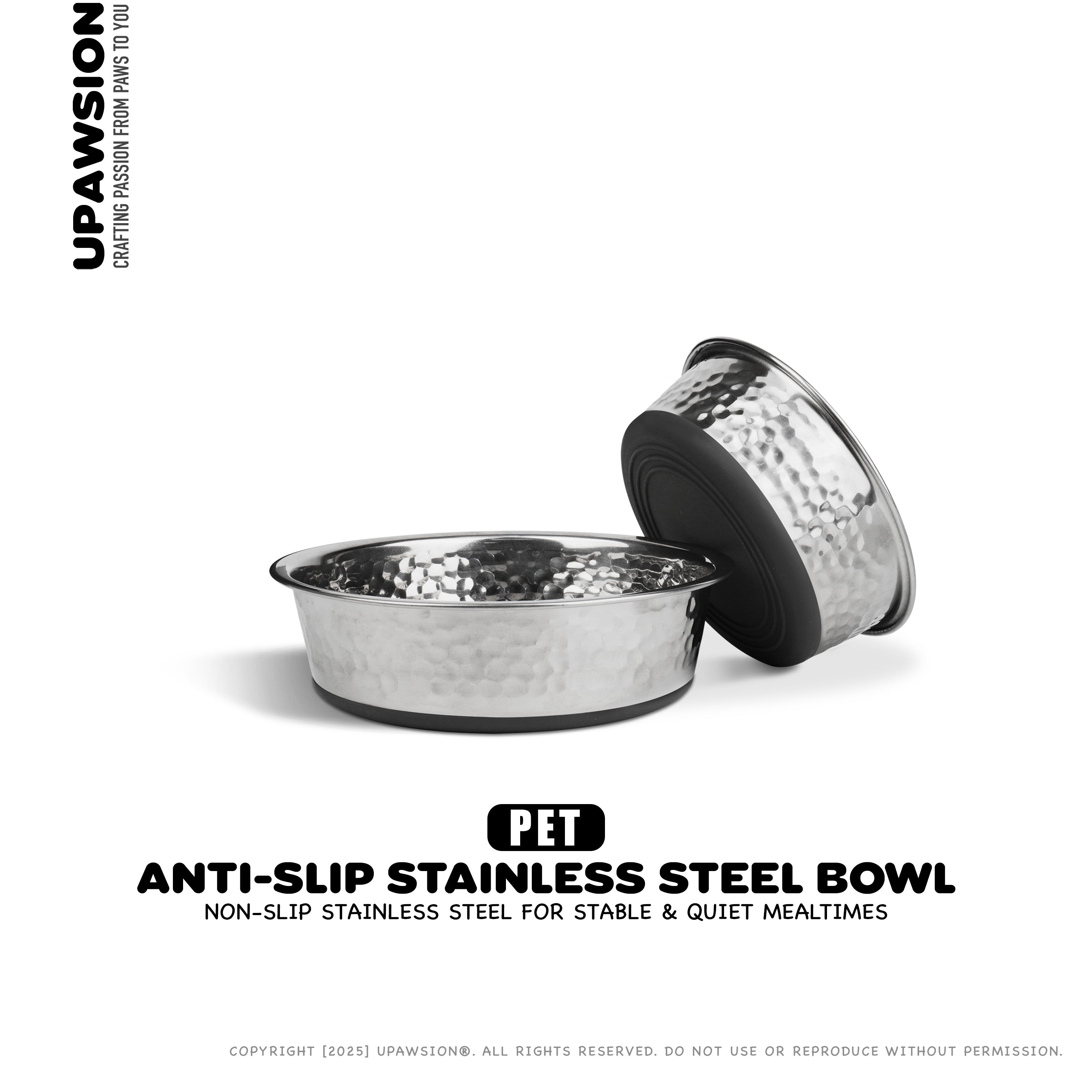 Stainless Steel Anti-Slip Bowl