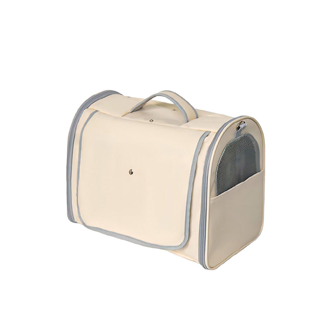 UPawsion Pet Carrier Bag - Cream & Yellow