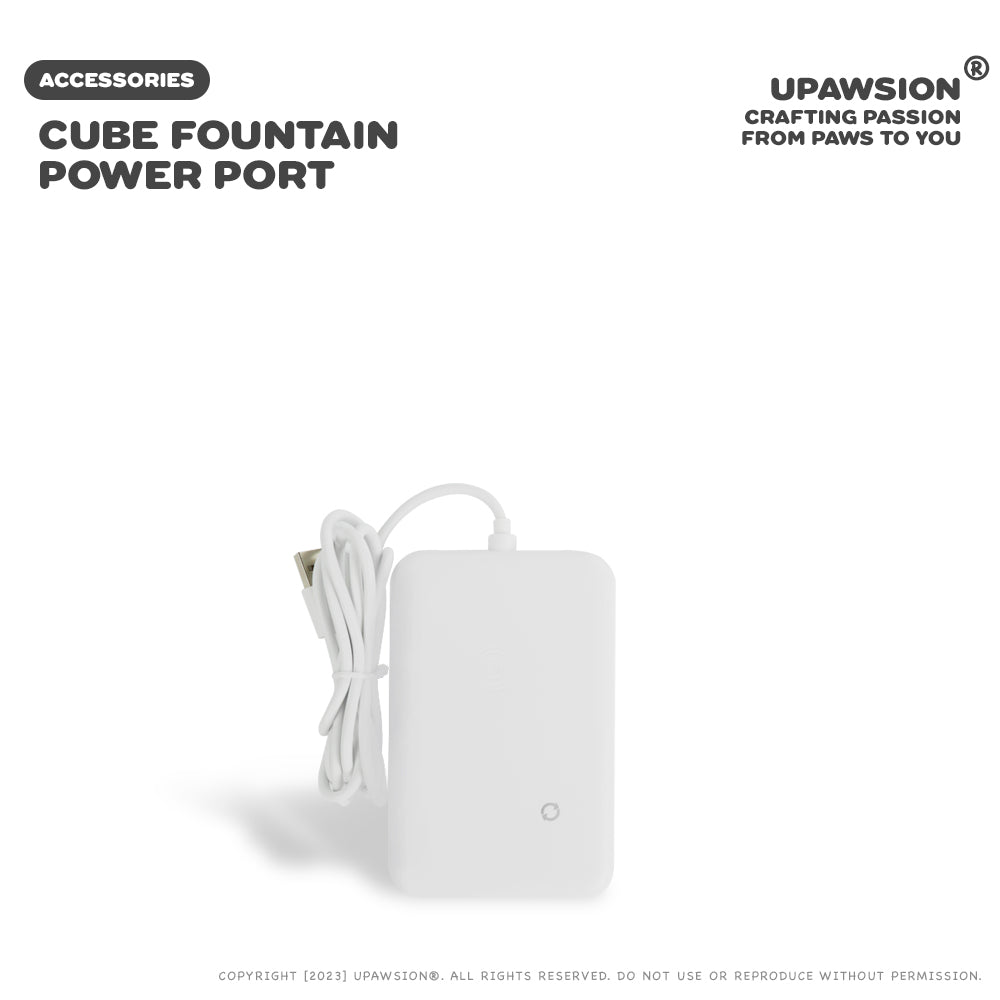 Power Port (WiFi) For UPawsion Cube Pet Fountain