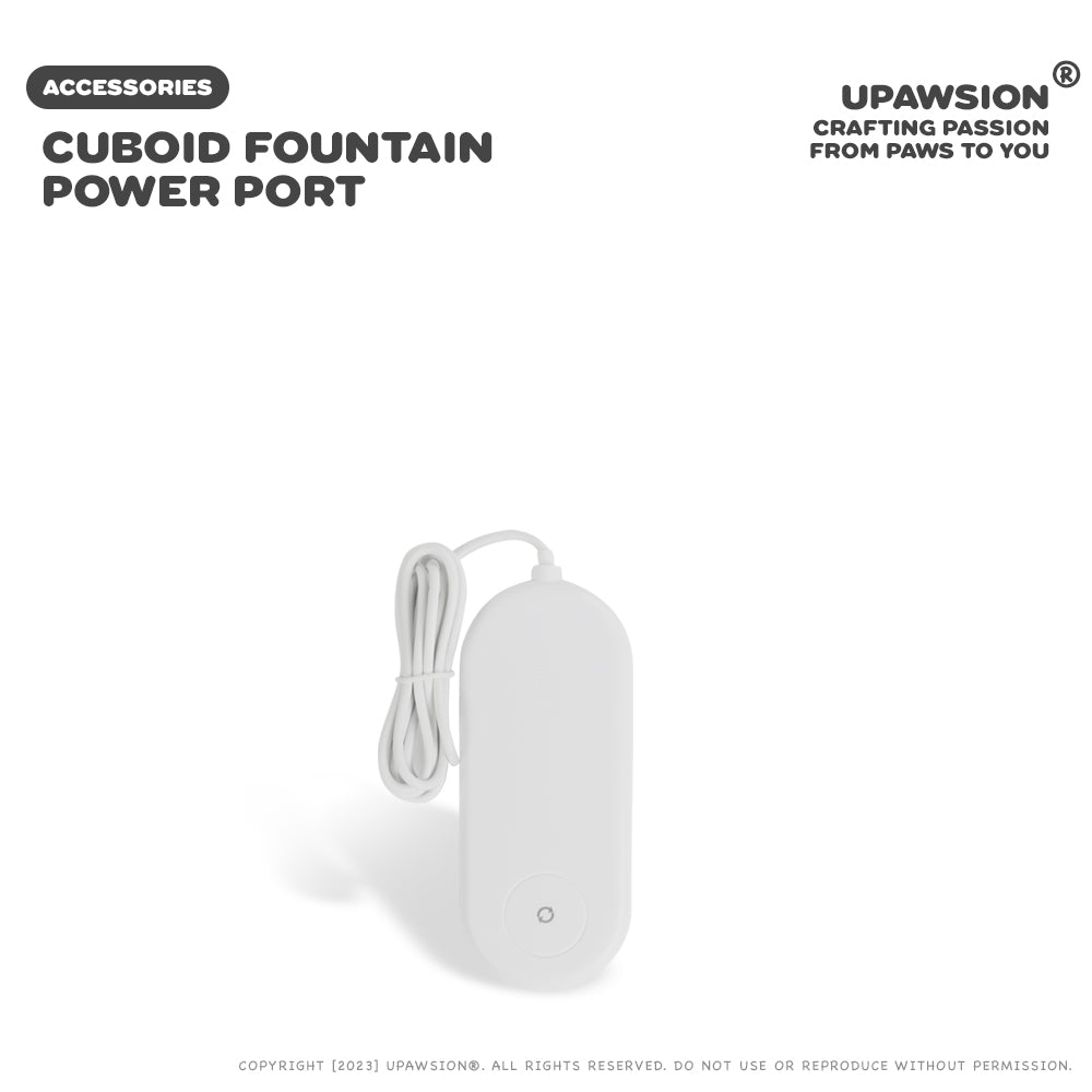 Power Port (Basic) For UPawsion Cuboid Pet Fountain