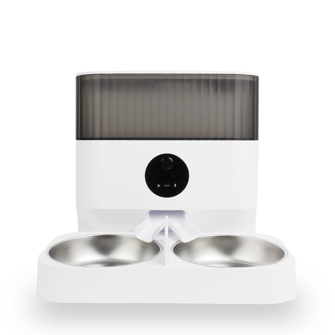 UPawsion 5L Smart Automatic Double Bowl Feeder - Horizontal Series