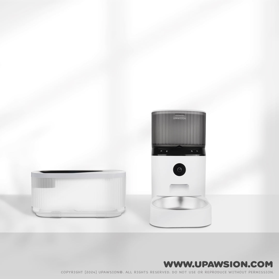 UPawsion Smart Automatic Feeder & Fountain Bundle