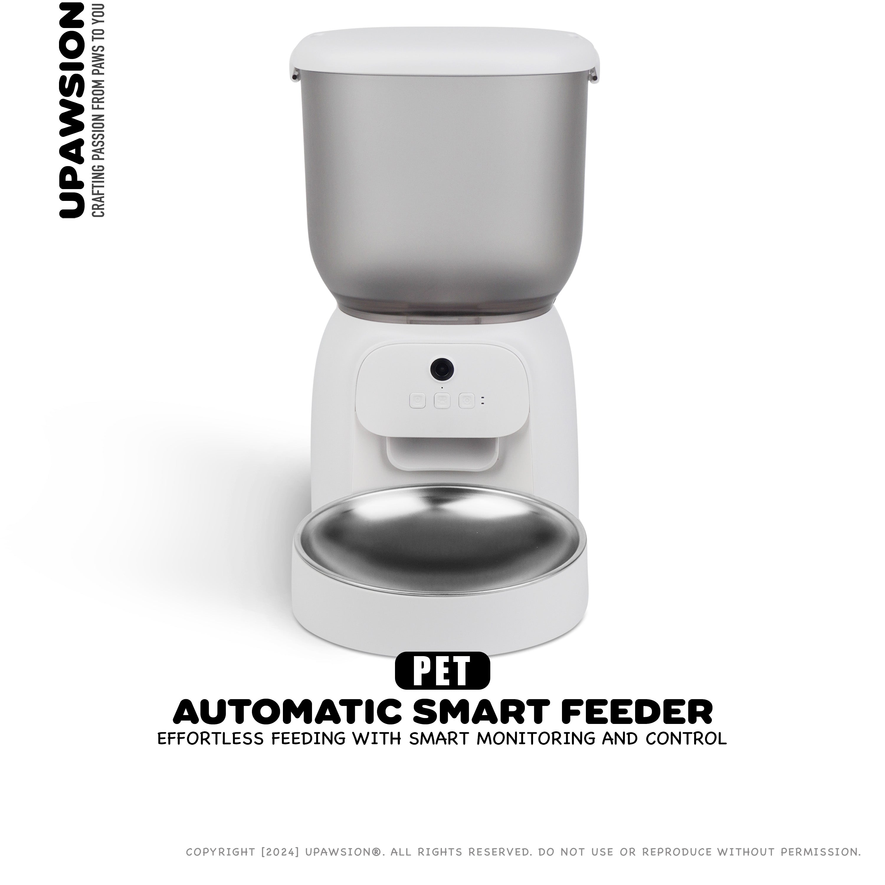 Smart Automatic Pet Feeder - UPawsion Smart Feeder