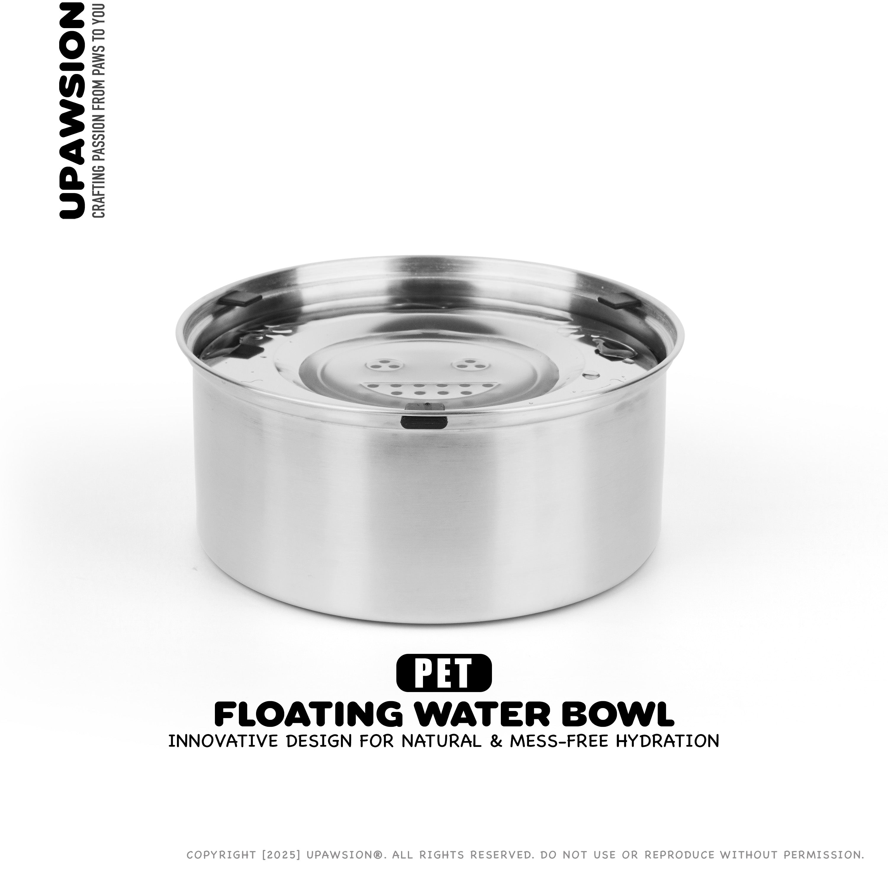 Stainless Steel Floating Drinking Bowl