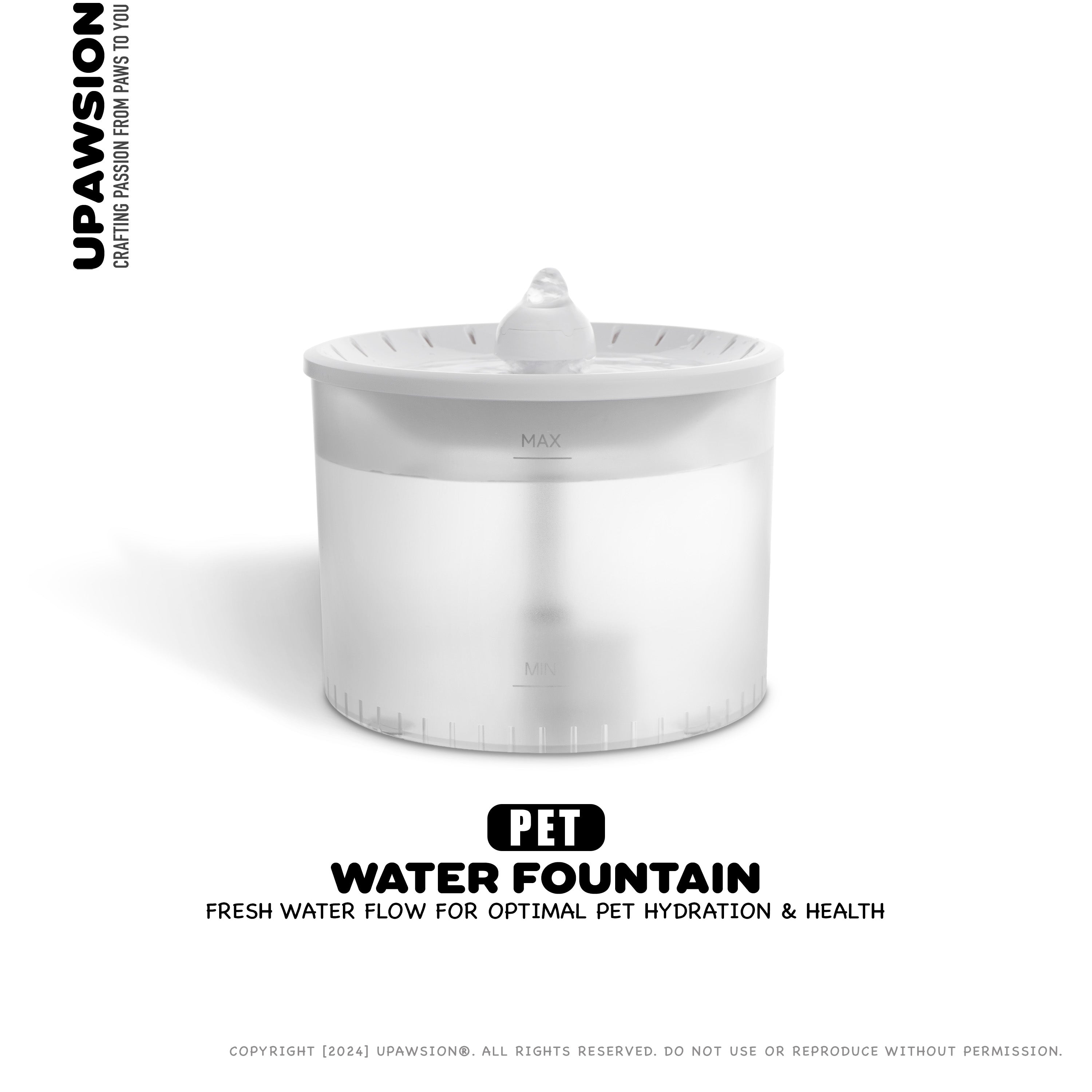 3L Pet Fountain - UPawsion Basic Fountain
