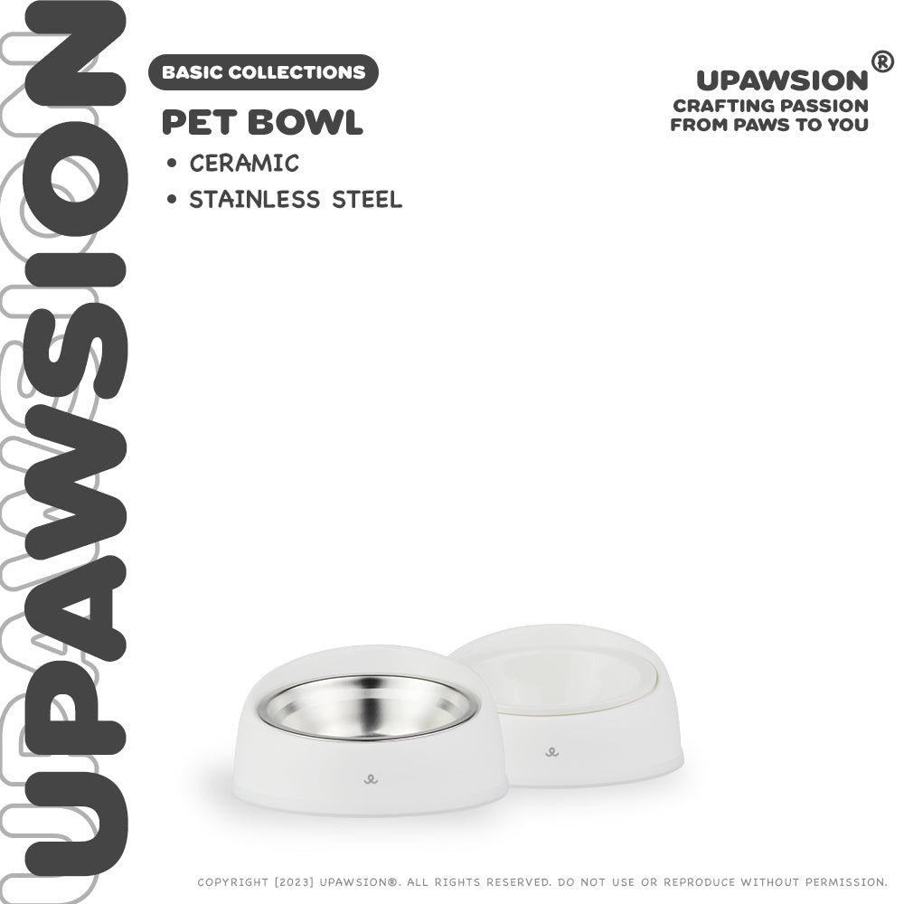 Basic Pet Bowl (Stainless Steel / Ceramic)