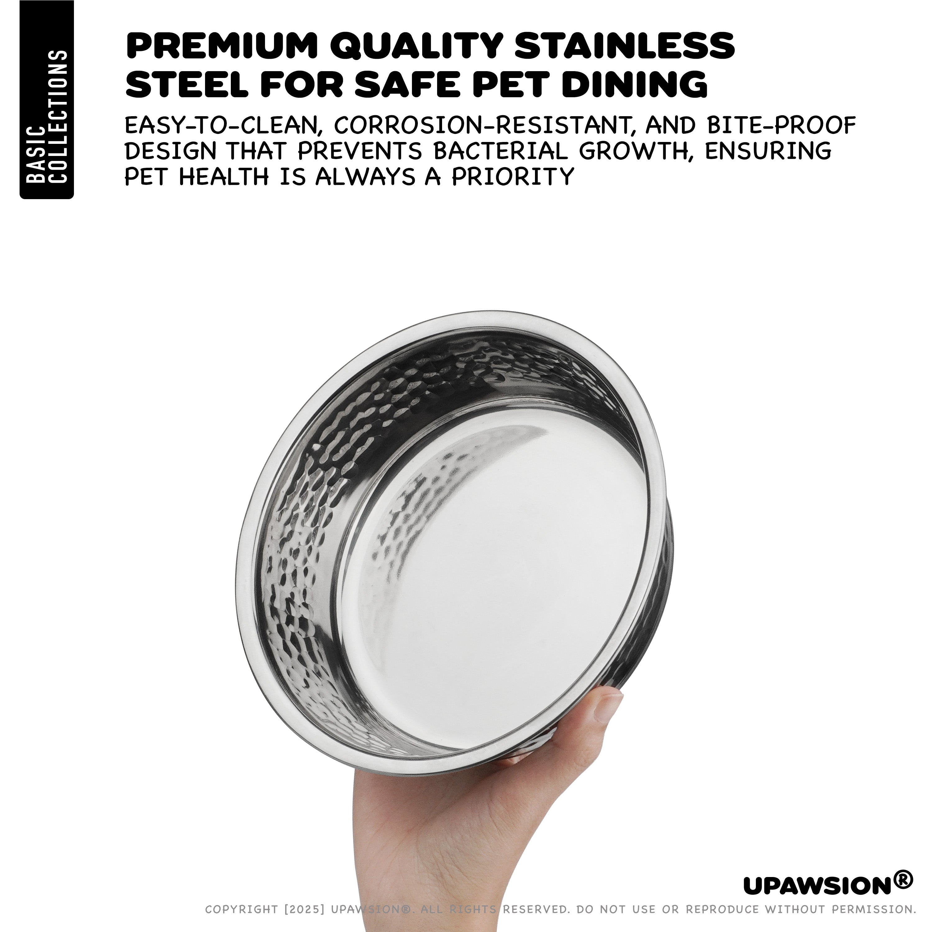Stainless Steel Anti-Slip Bowl