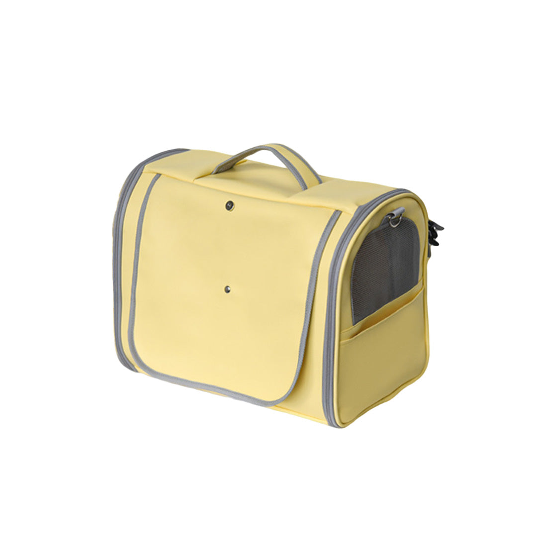 UPawsion Pet Carrier Bag - Cream & Yellow